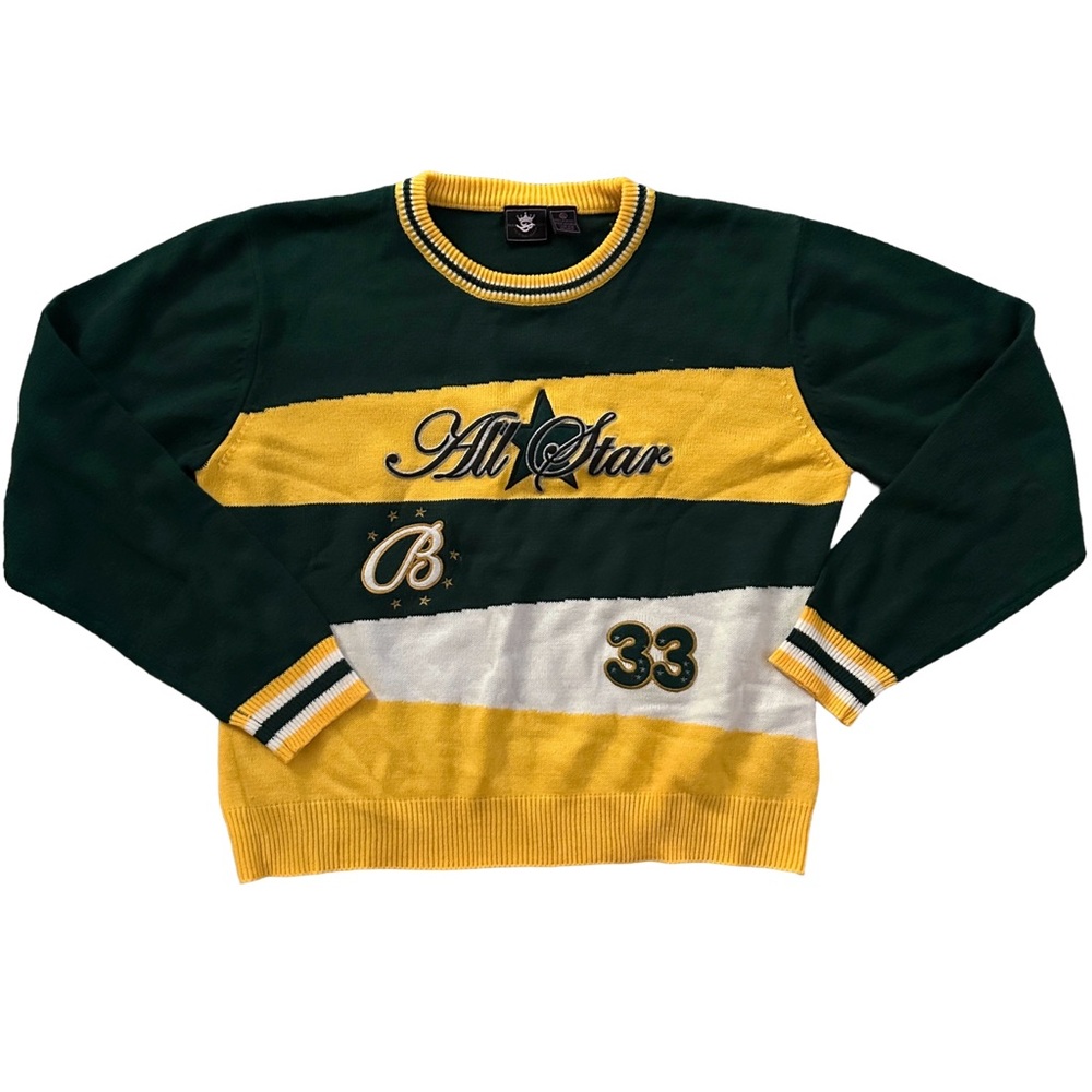 BABE SCORE Original Flava Vintage Varsity Sweater Size XL